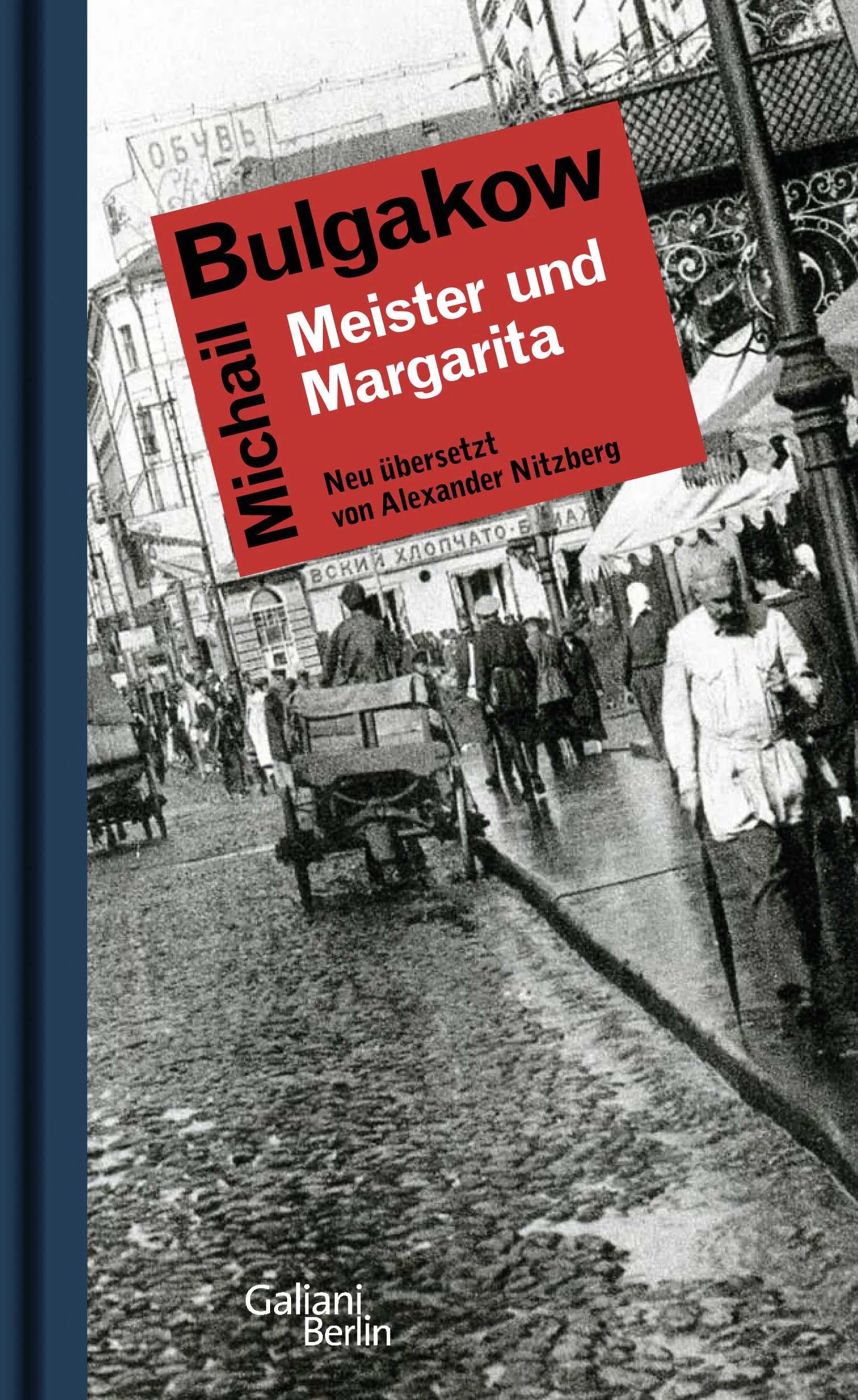 Buchcover von 'Meister und Margarita' - Gebundene Ausgabe von Michail Bulgakow