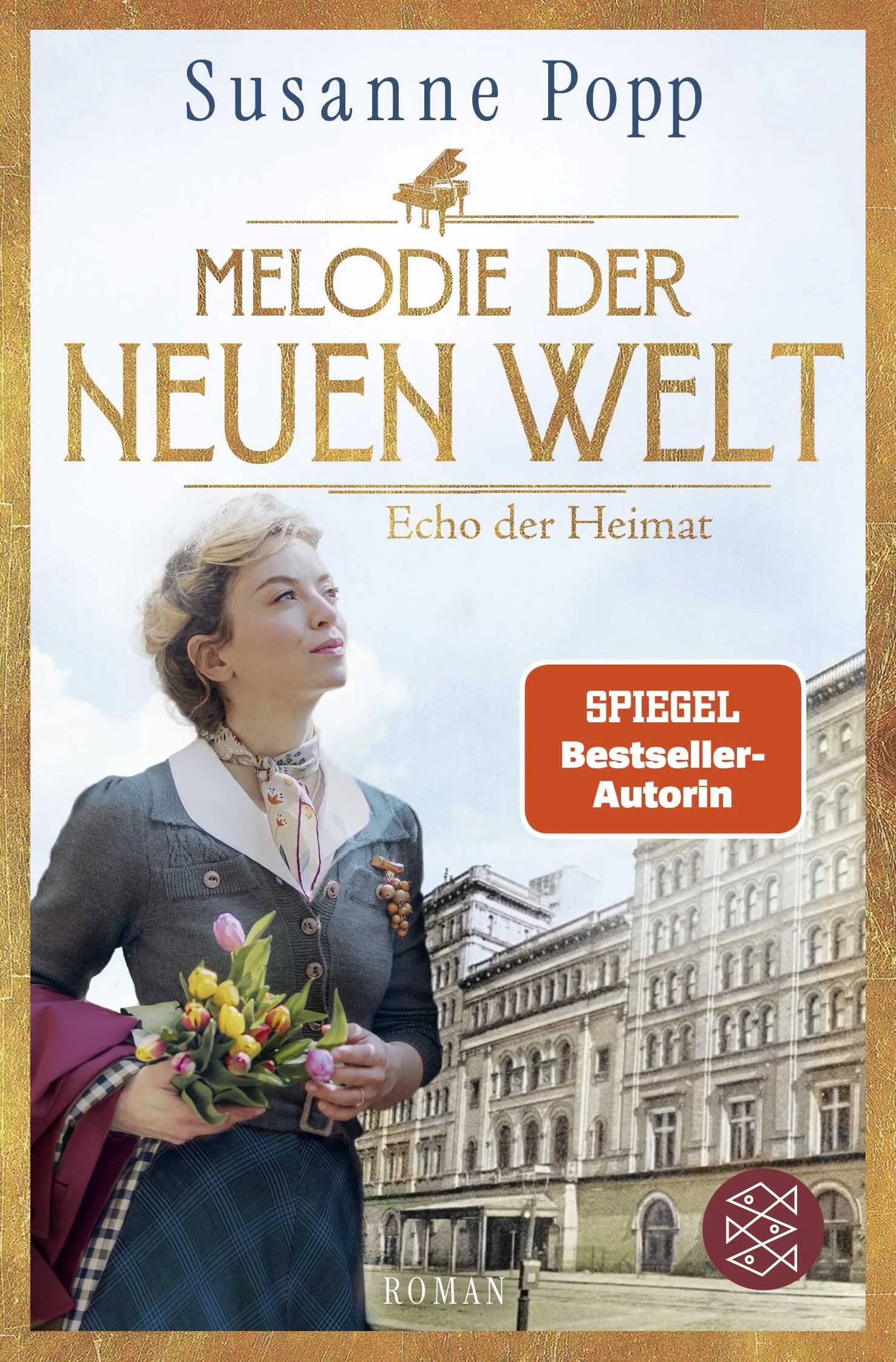 Cover: Melodie der neuen Welt - Echo der Heimat (Taschenbuch) von Susanne Popp