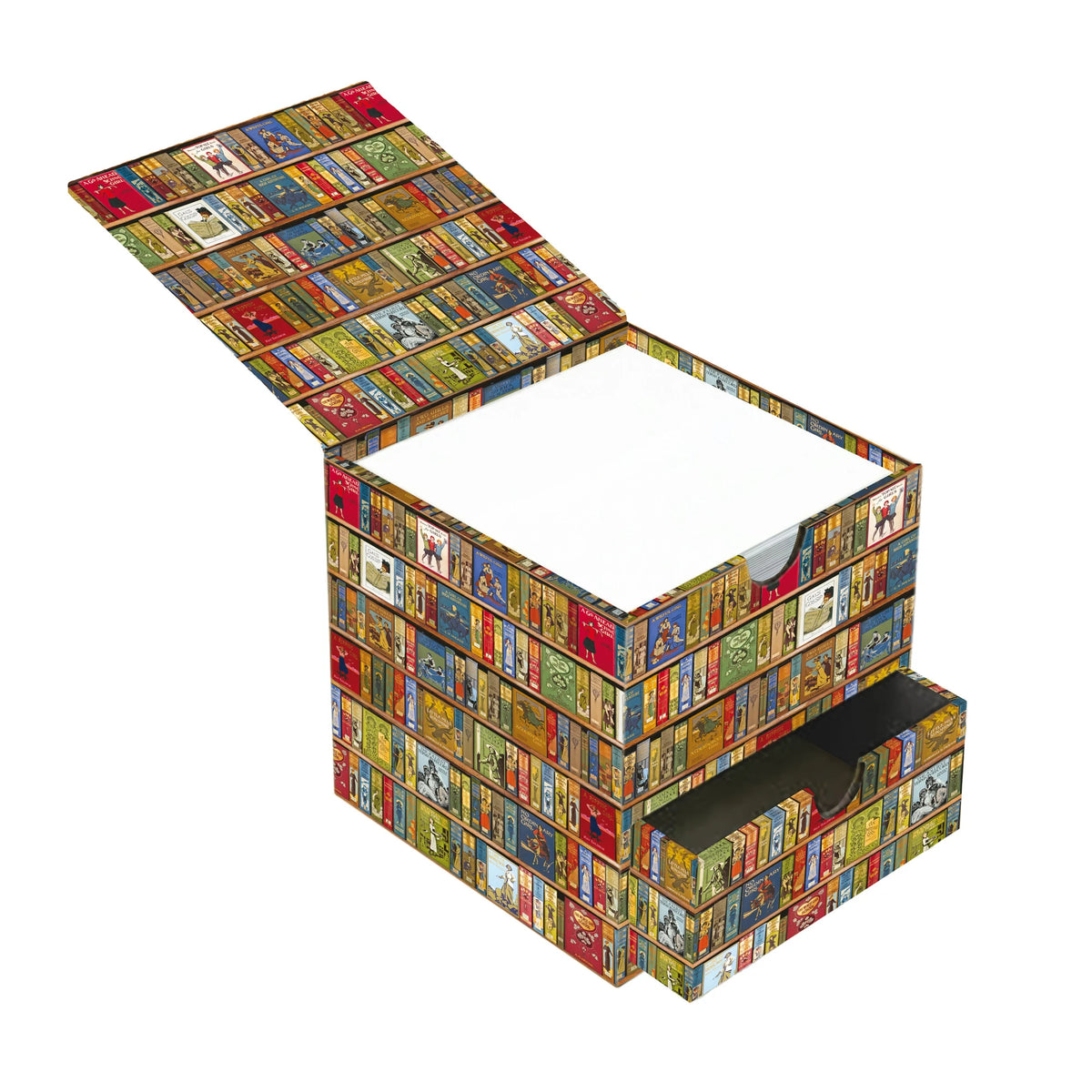 Memo Cube: Bodleian Libraries, Bücherregal Halligalli – Ansicht