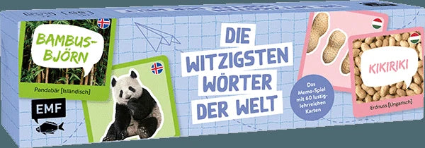 Memo-Spiel: Die witzigsten Wörter der Welt – Ansicht