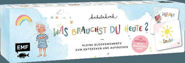 Memo-Spiel: Was brauchst du heute? – Kleine Glücksmomente zum Entdecken und Aufdecken – Ansicht