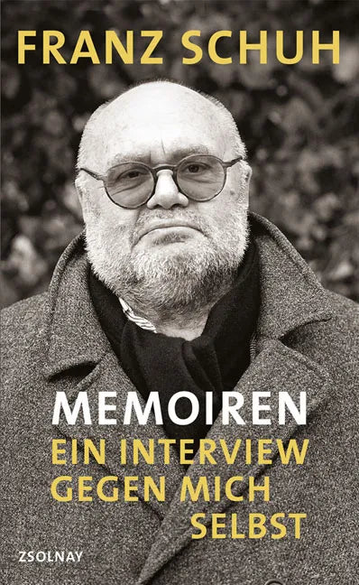 Buchcover von 'Memoiren' - Gebundene Ausgabe von Franz Schuh