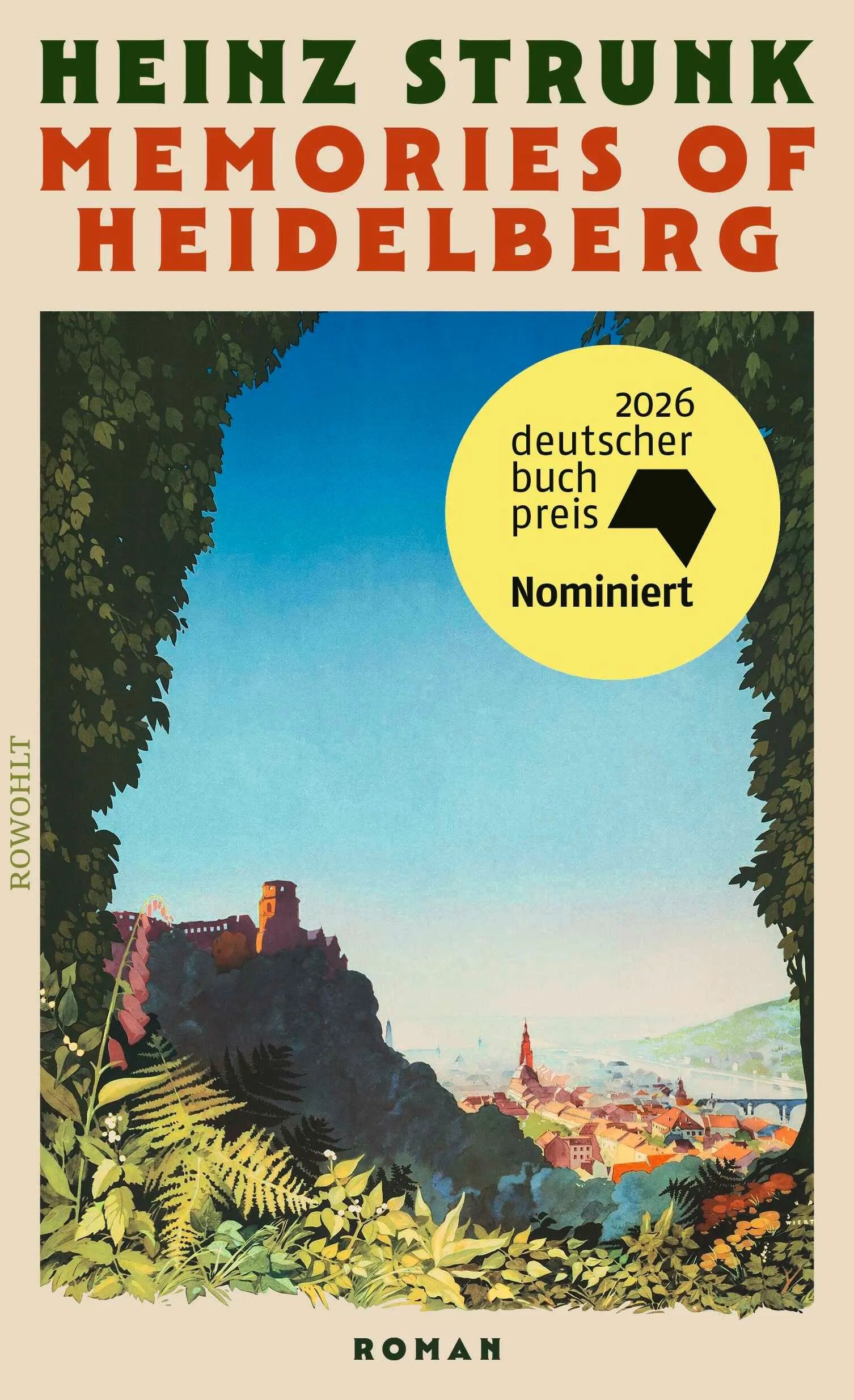 Cover: Memories of Heidelberg (Hardcover) von Heinz Strunk