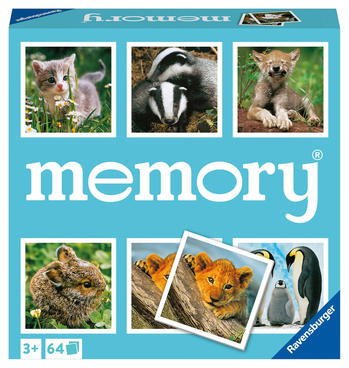 Kinderspiel: memory® Tierkinder - Kinderspiel ab 3 Jahre