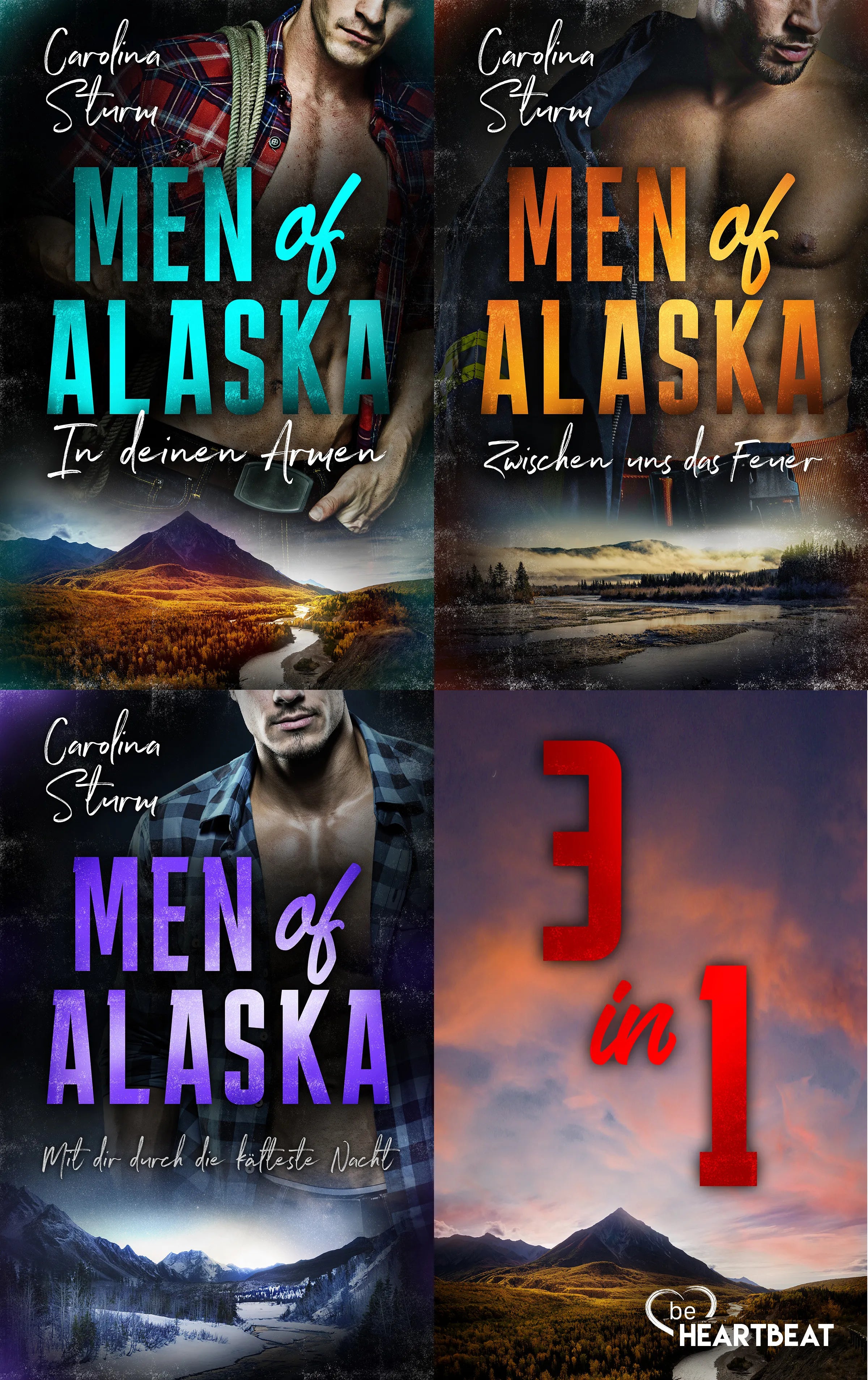Cover: Men of Alaska - Sammelband (E-Book) von Carolina Sturm