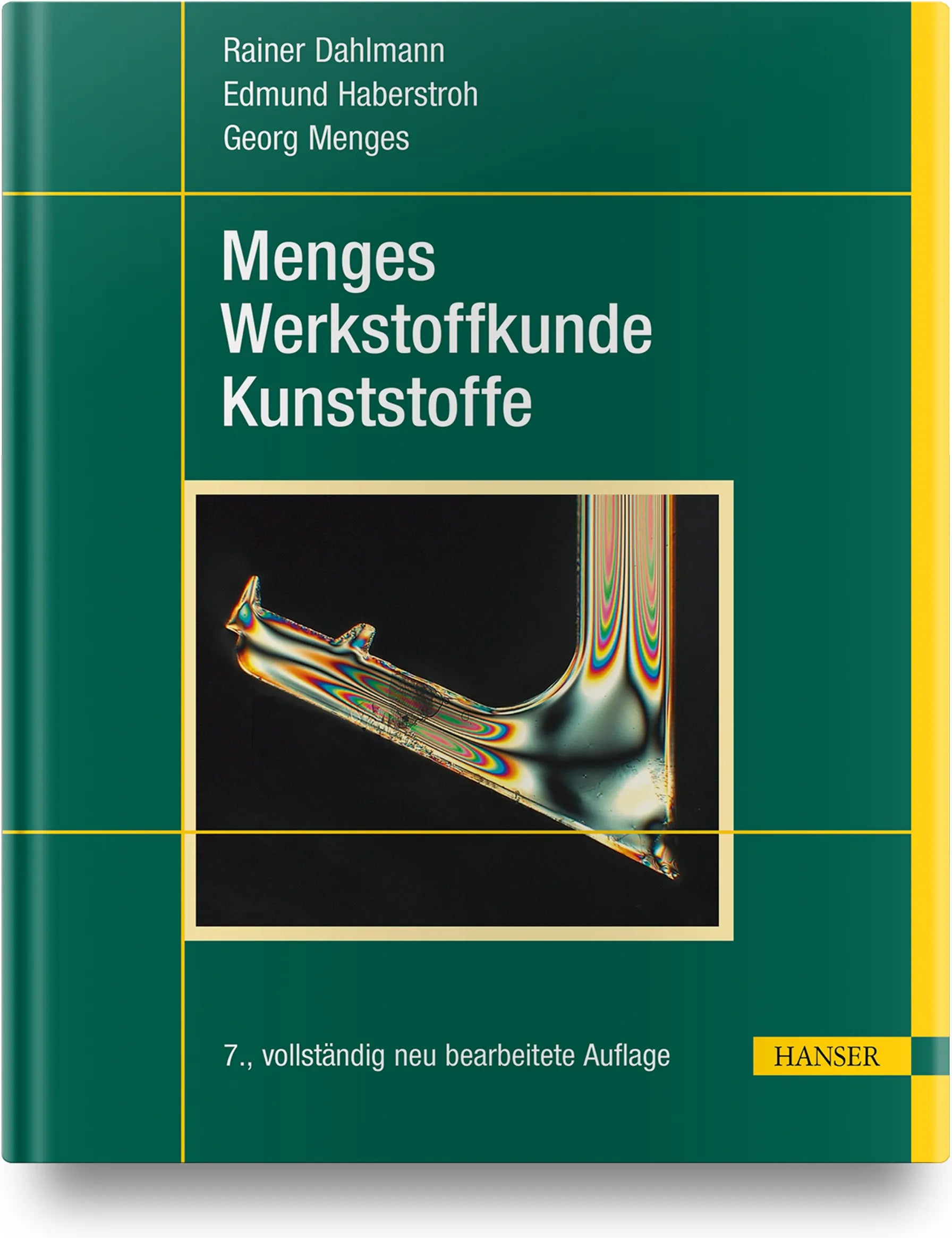 Buchcover von 'Menges Werkstoffkunde Kunststoffe' - Gebundene Ausgabe von Rainer Dahlmann