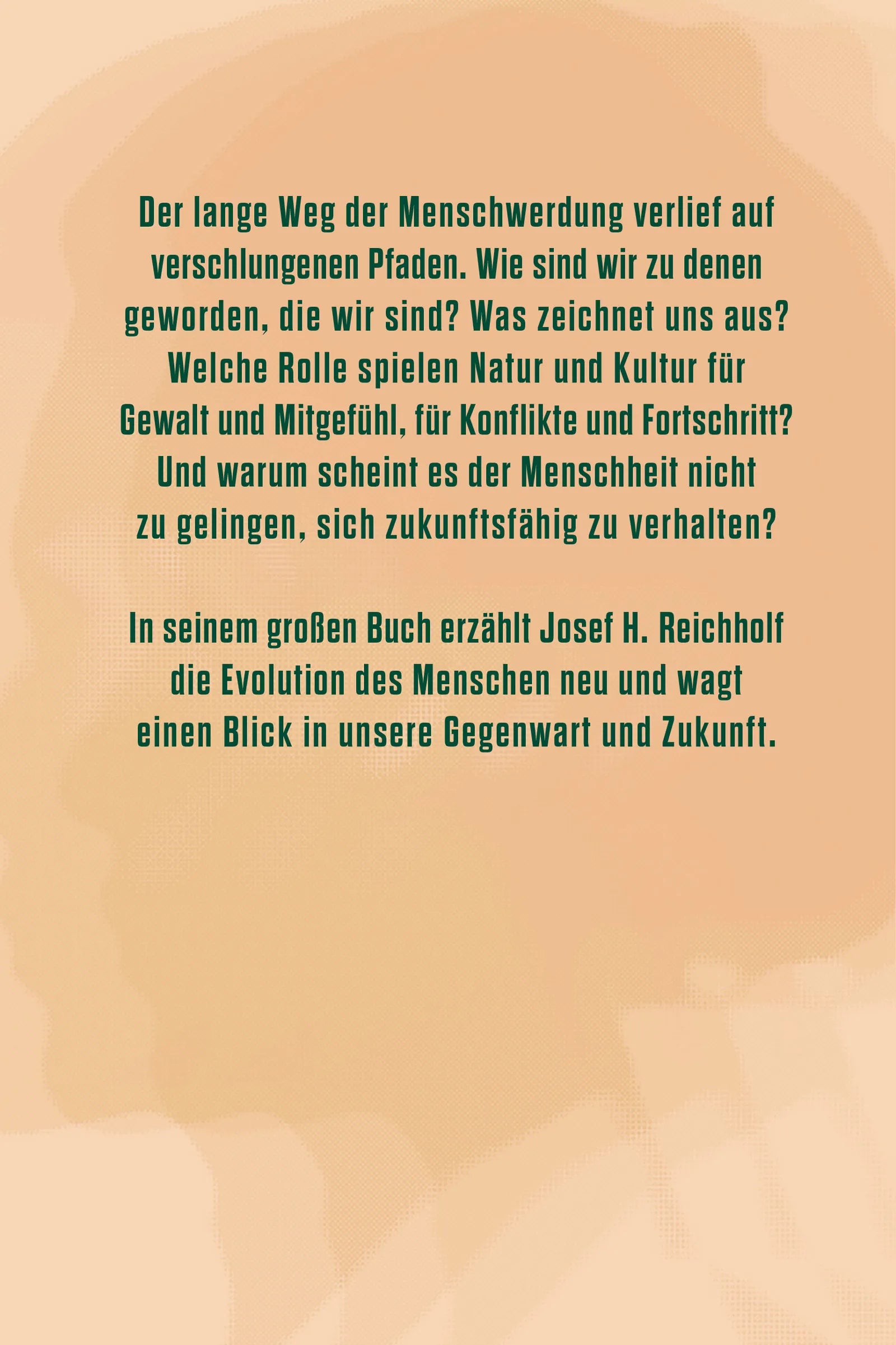 Josef H. Reichholf - Mensch
