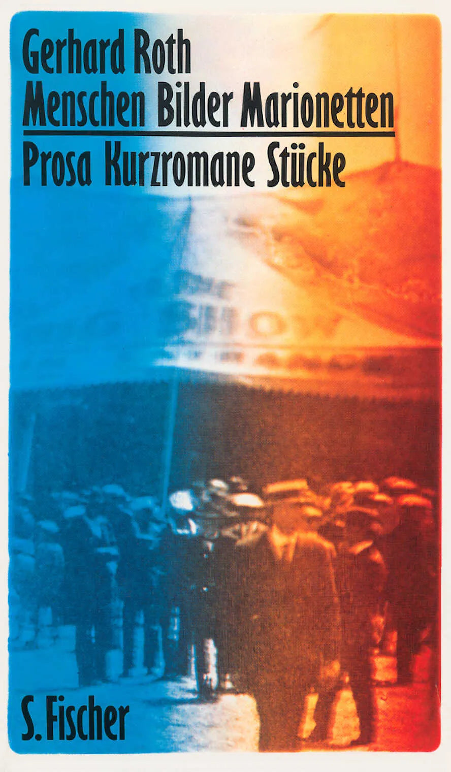 Buchcover von 'Menschen Bilder Marionetten' - Gebundene Ausgabe von Gerhard Roth