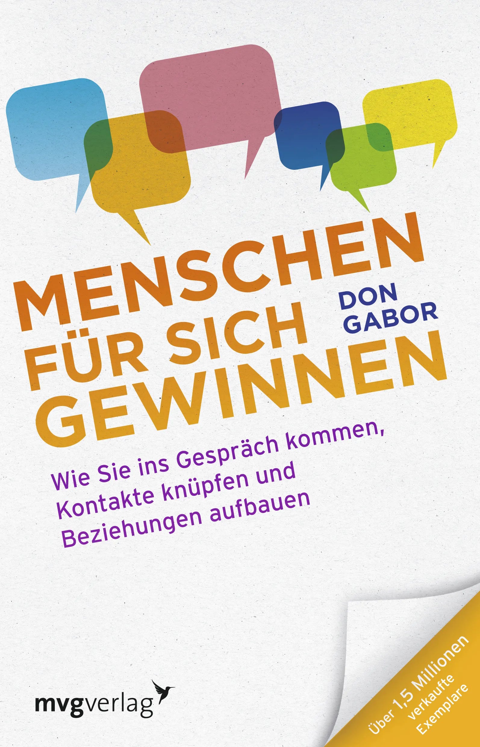 Buchcover von 'Menschen für sich gewinnen' - Taschenbuch von Don Gabor