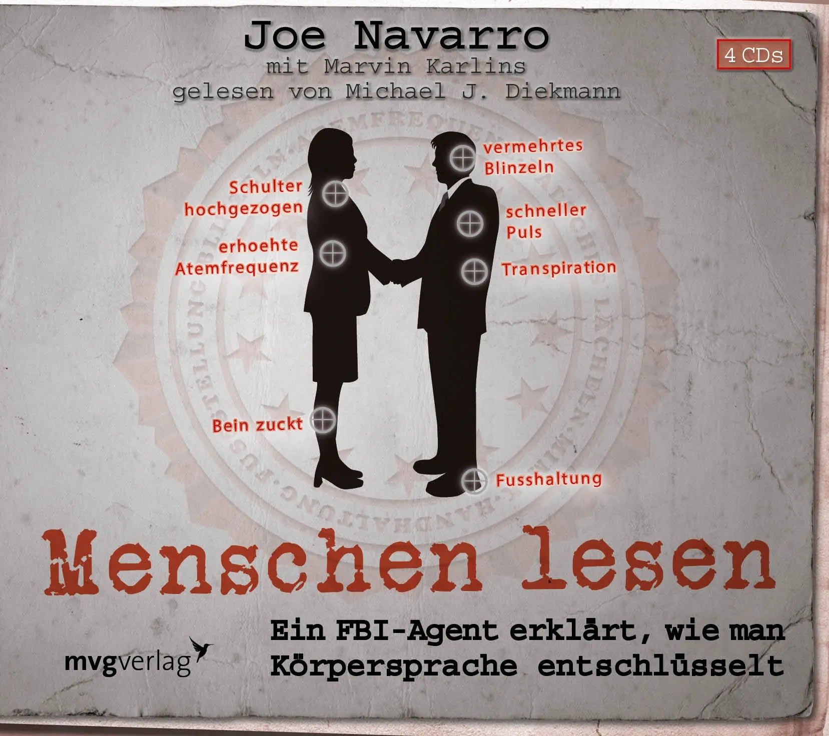 Buchcover von 'Menschen lesen' - HÃ¶rbuch (CD) von Joe Navarro