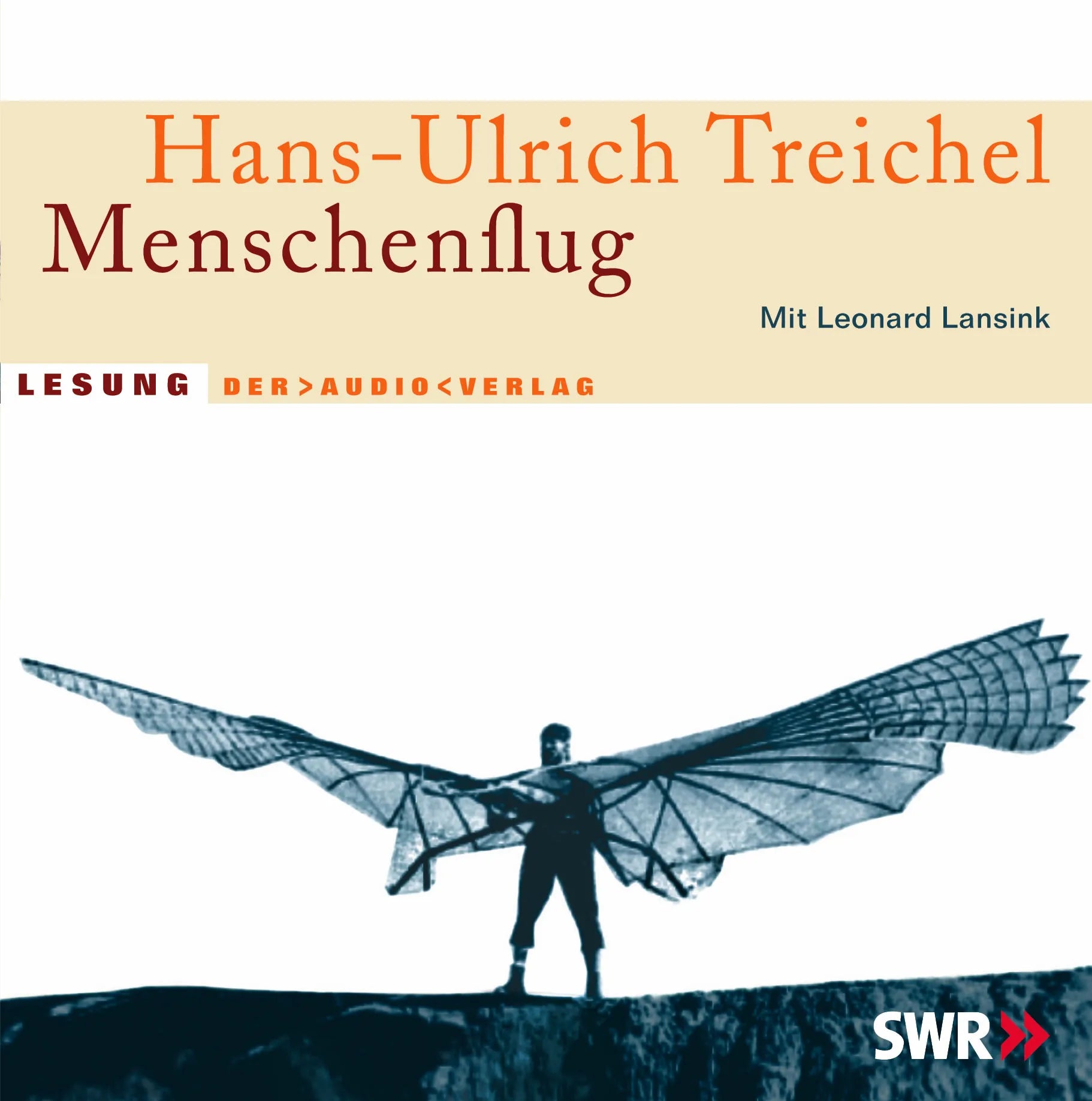 Buchcover von 'Menschenflug' - Hörbuch (CD) von Hans-Ulrich Treichel