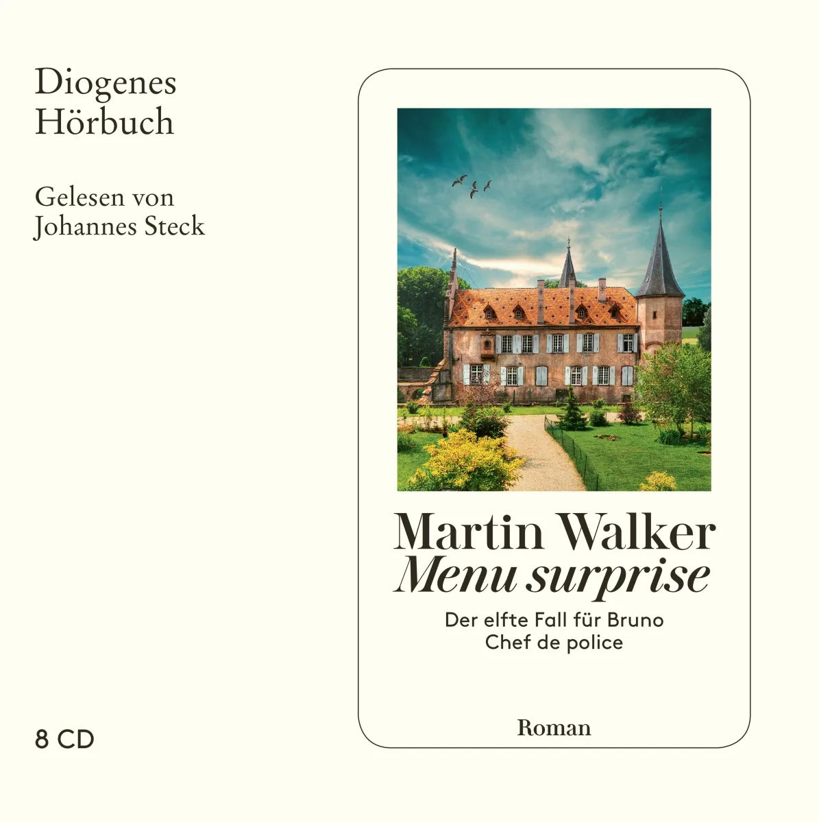 Buchcover von 'Menu surprise' - Hörbuch (CD) von Martin Walker