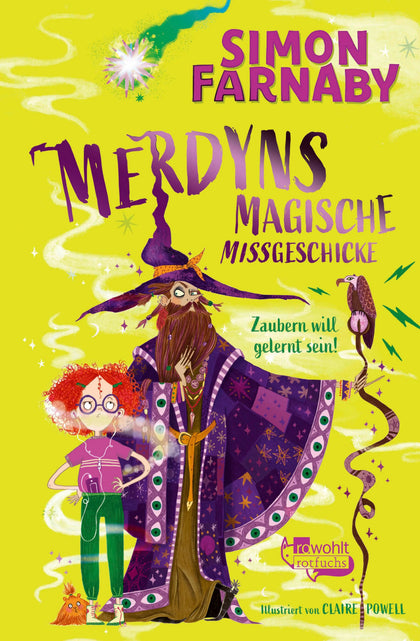 Cover: Merdyns magische Missgeschicke - Zaubern will gelernt sein! (E-Book) von Simon Farnaby
