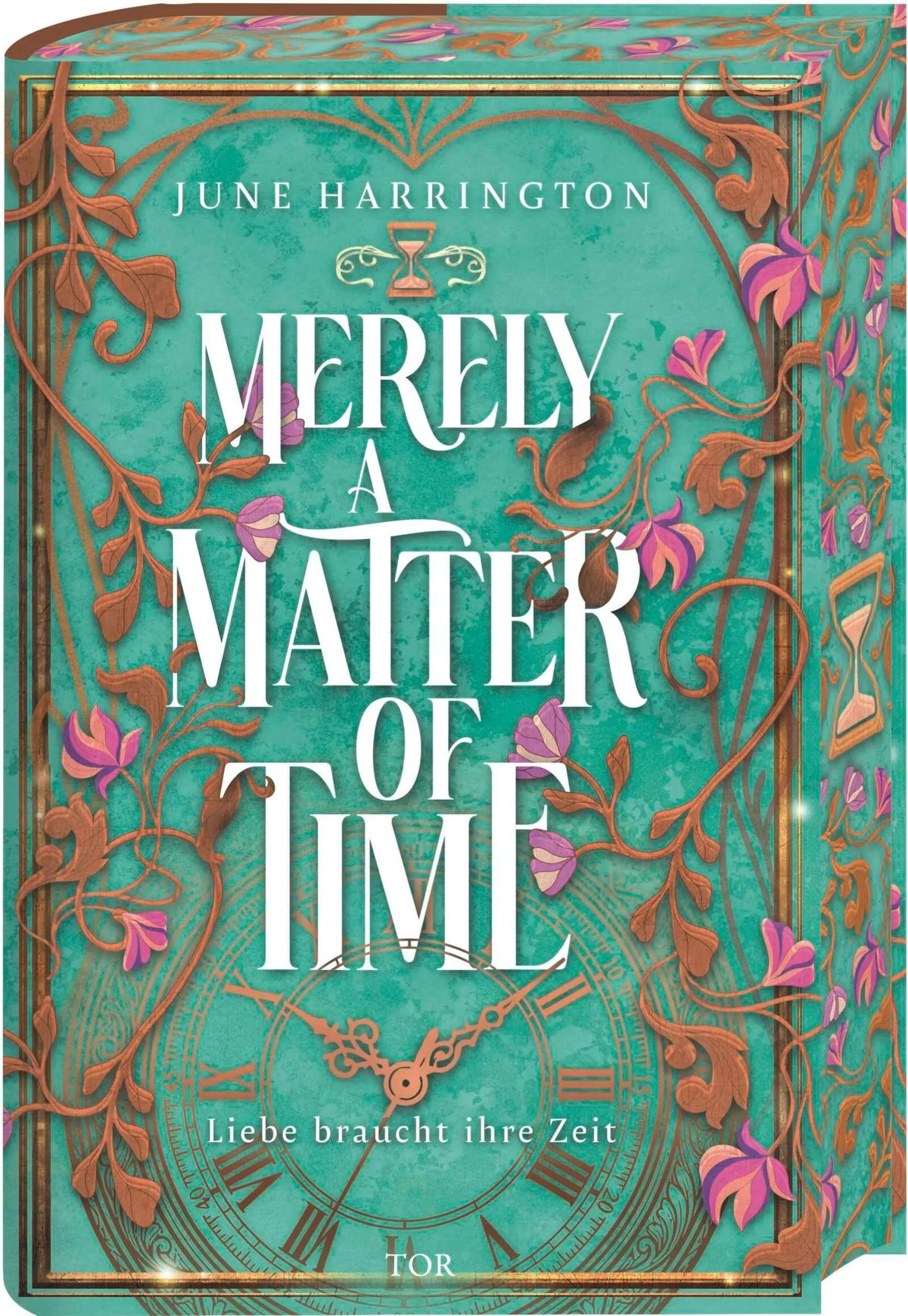 Cover: Merely a Matter of Time (Hardcover) von June Harrington