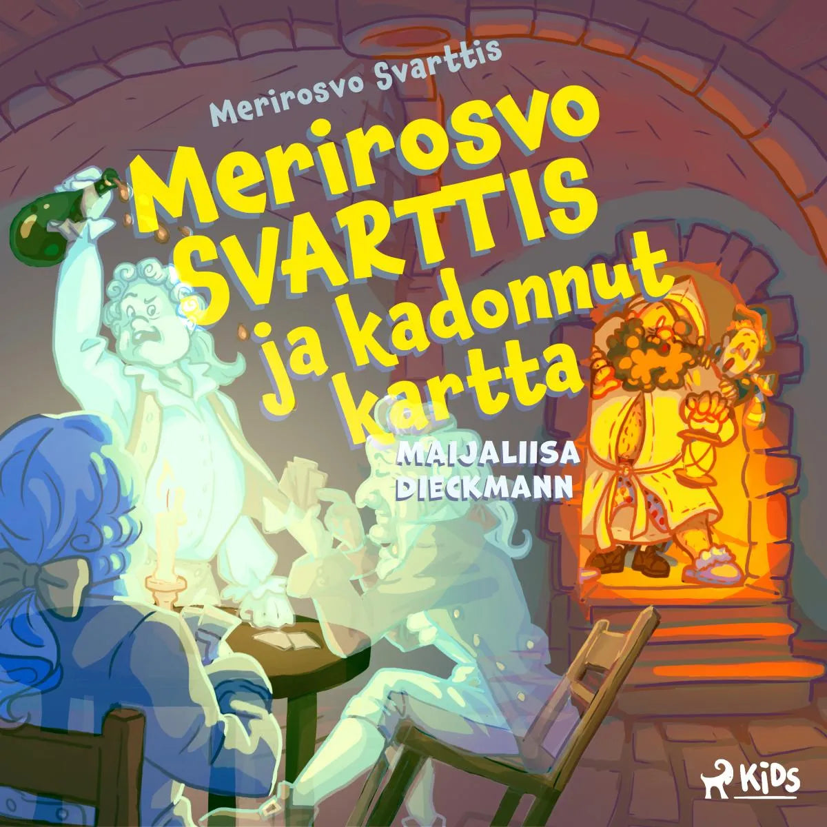 Cover: Merirosvo Svarttis ja kadonnut kartta (Hörbuch Download) von Maijaliisa Dieckmann