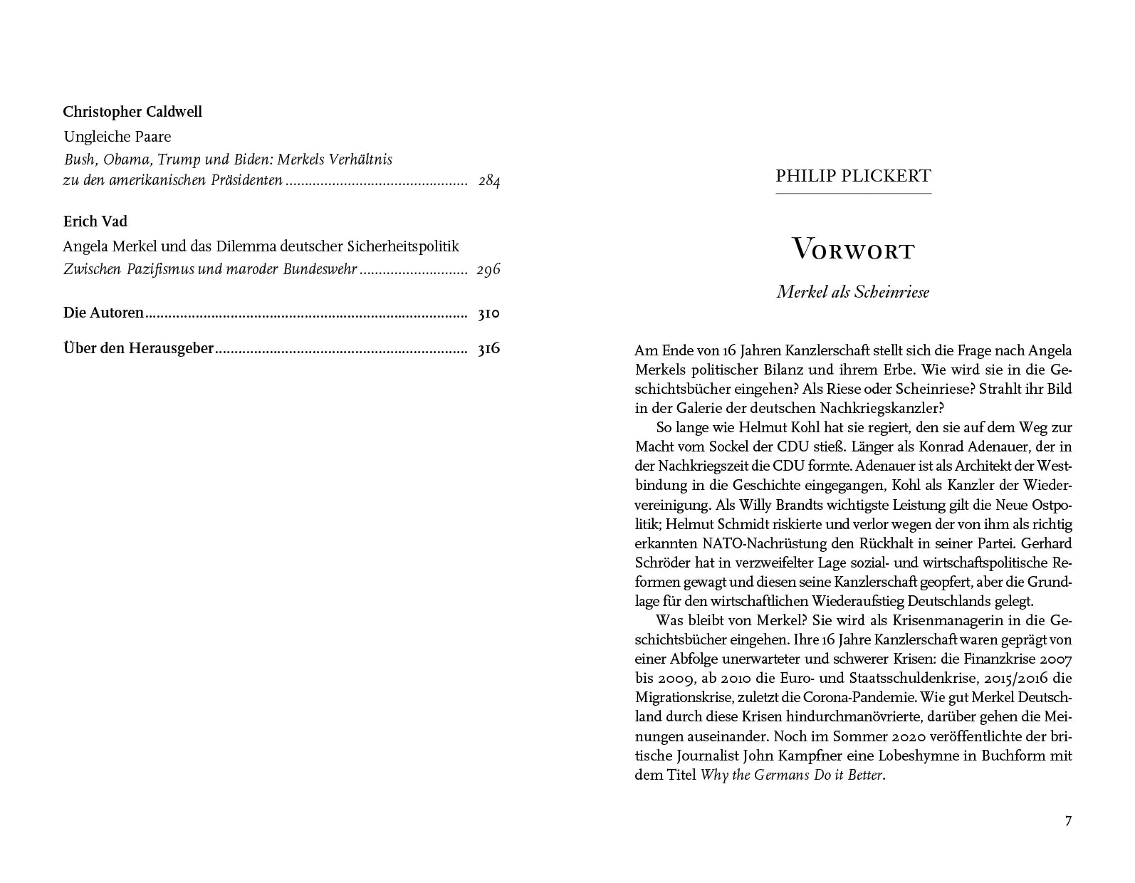 Innenansicht von 'Merkel - Die kritische Bilanz von 16 Jahren Kanzlerschaft' - Taschenbuch