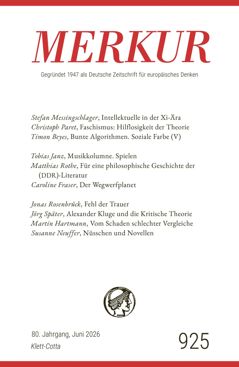 MERKUR 6/2026, Jg.80