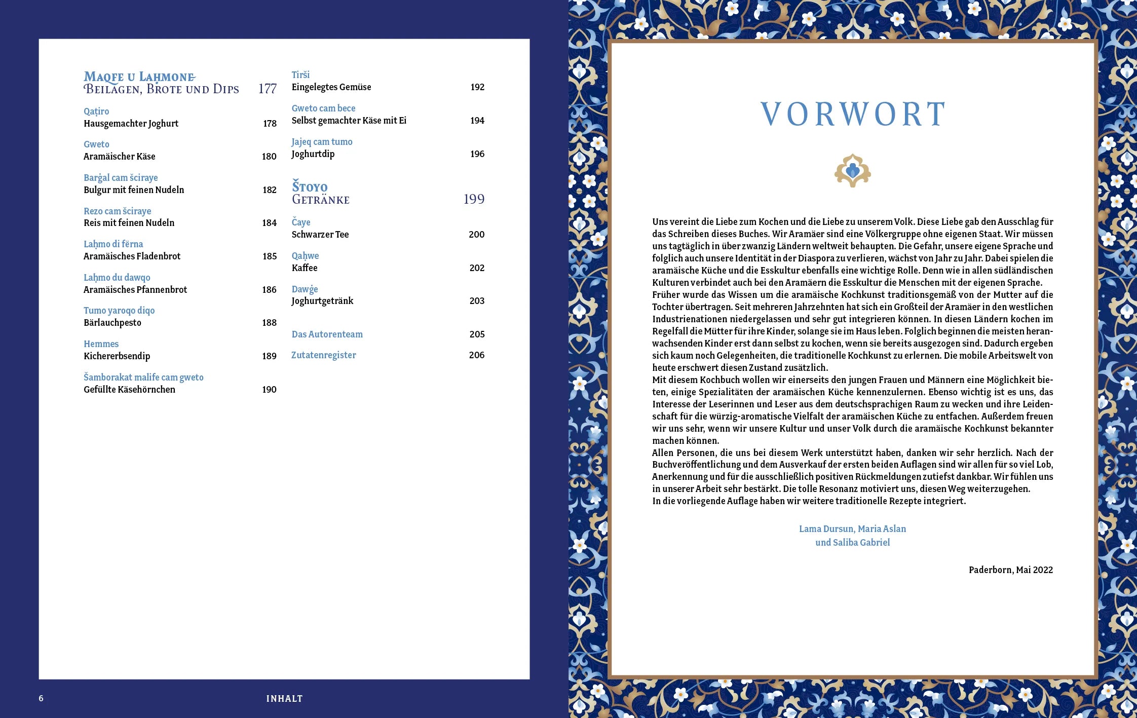 Innenansicht von 'Mesopotamia: Aramäisch kochen' - Gebundene Ausgabe