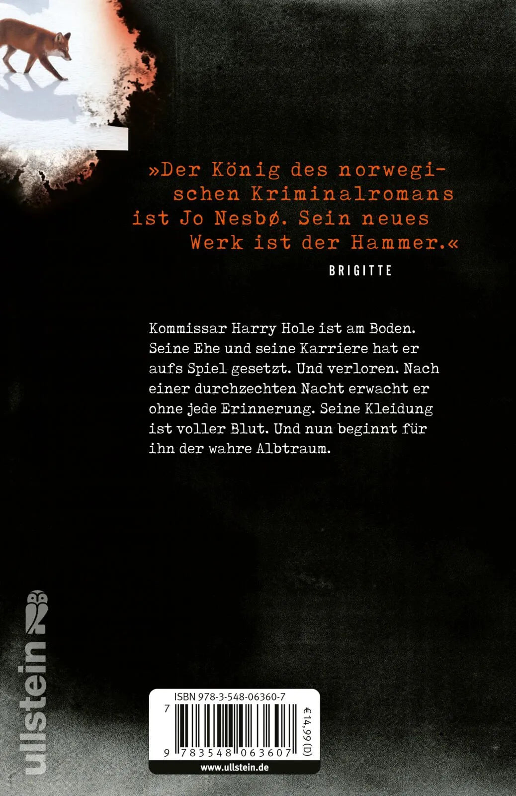 Rückseite: Messer (Taschenbuch)