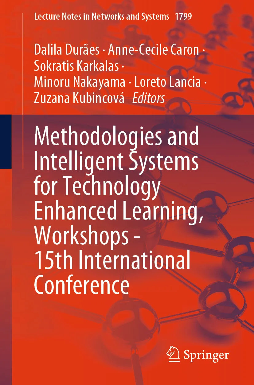 Cover: Methodologies and Intelligent Systems for Technology Enhanced Learning, Workshops - 15th International Conference (E-Book)