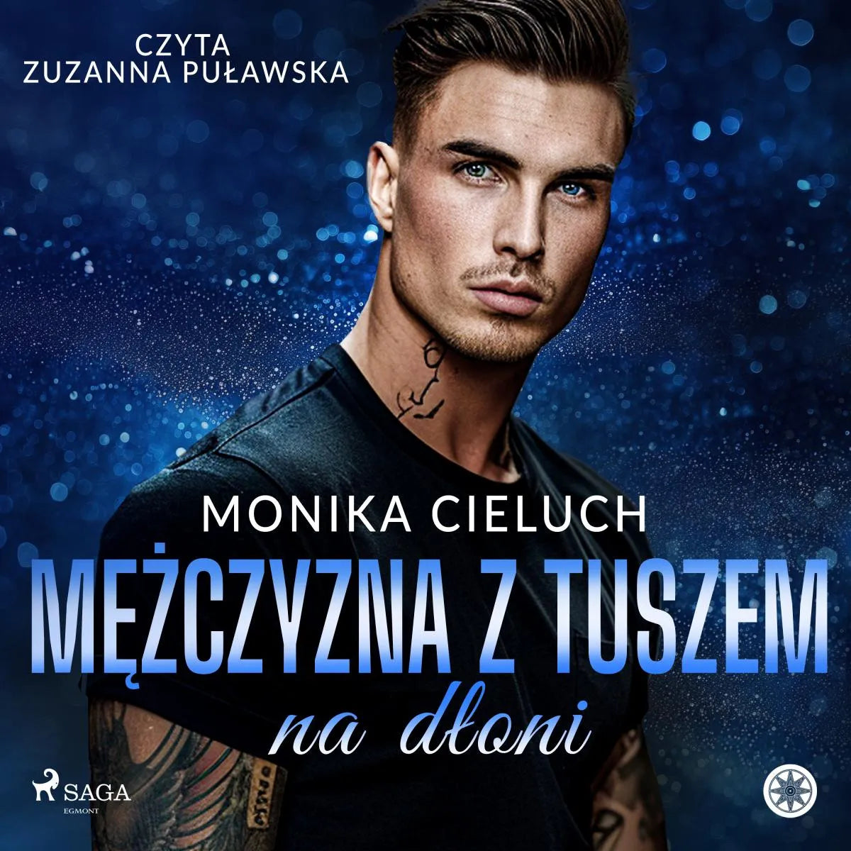 Cover: Mężczyzna z tuszem na dłoni (Hörbuch Download) von Monika Cieluch