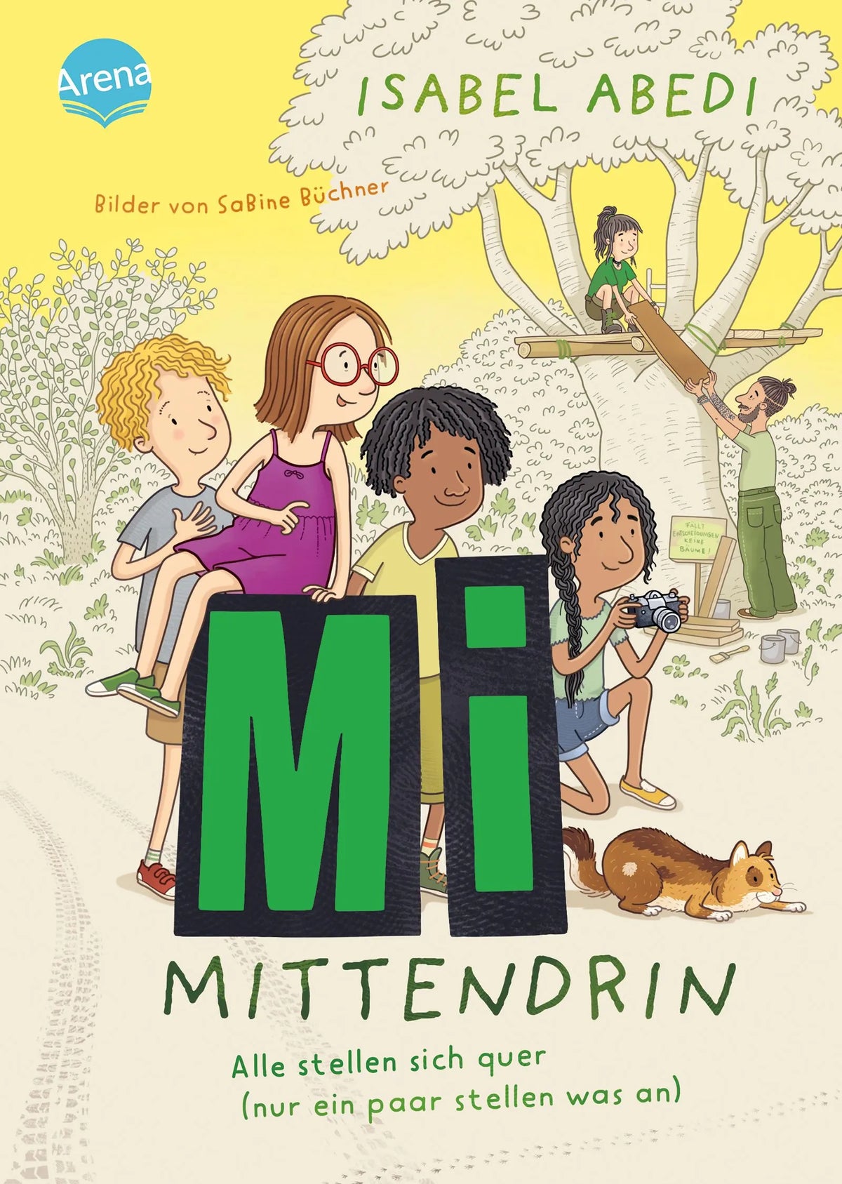Cover: Mi mittendrin (Hardcover) von Isabel Abedi