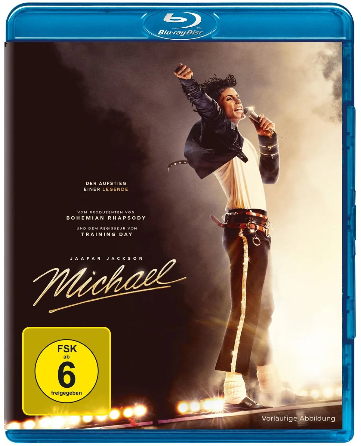 Blu-ray-Cover: Michael. Regie: Antoine Fuqua. Vorläufiges Cover - Platzhalterbild