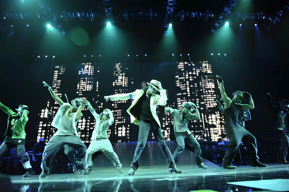 Filmszene 2 aus Michael Jackson: This is it – DVD. Regie: Kenny Ortega