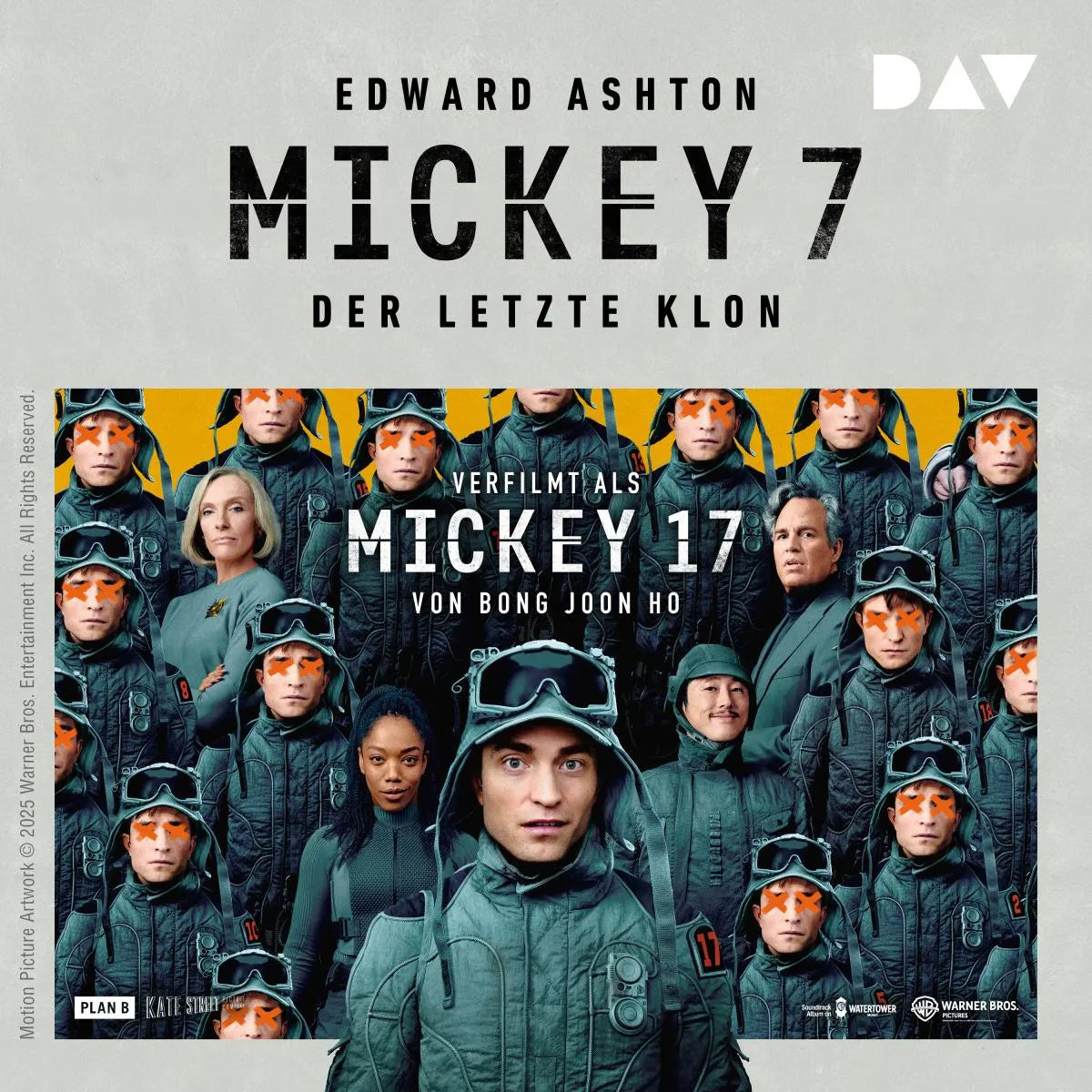 Cover: Mickey 7 - Der letzte Klon (Hörbuch Download) von Edward Ashton