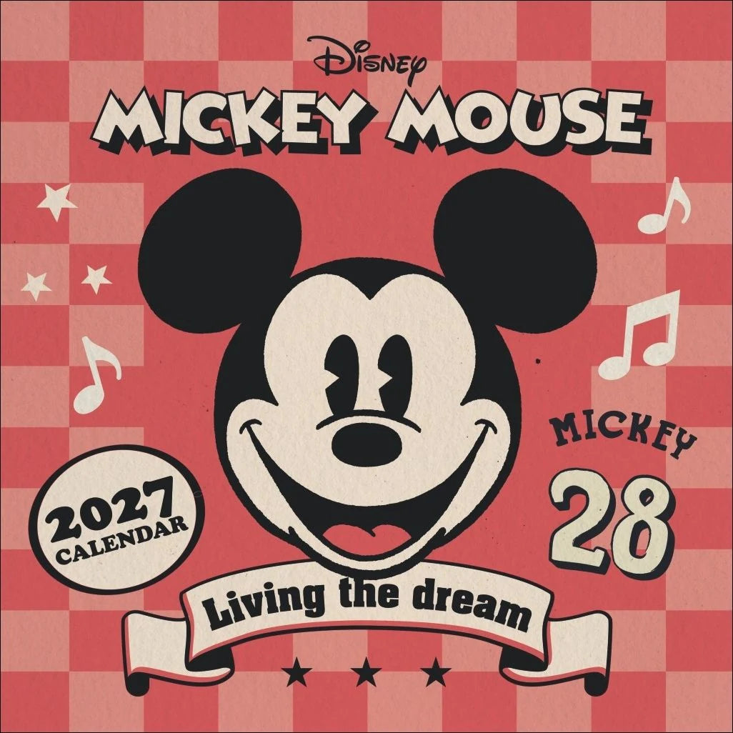 Wandkalender: Mickey Classic Broschurkalender 2027