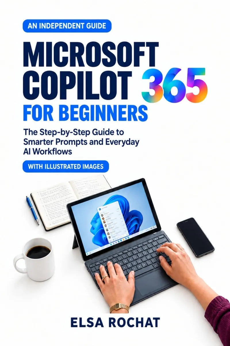 Cover: Microsoft 365 Copilot for Beginners (E-Book) von Elsa Rochat