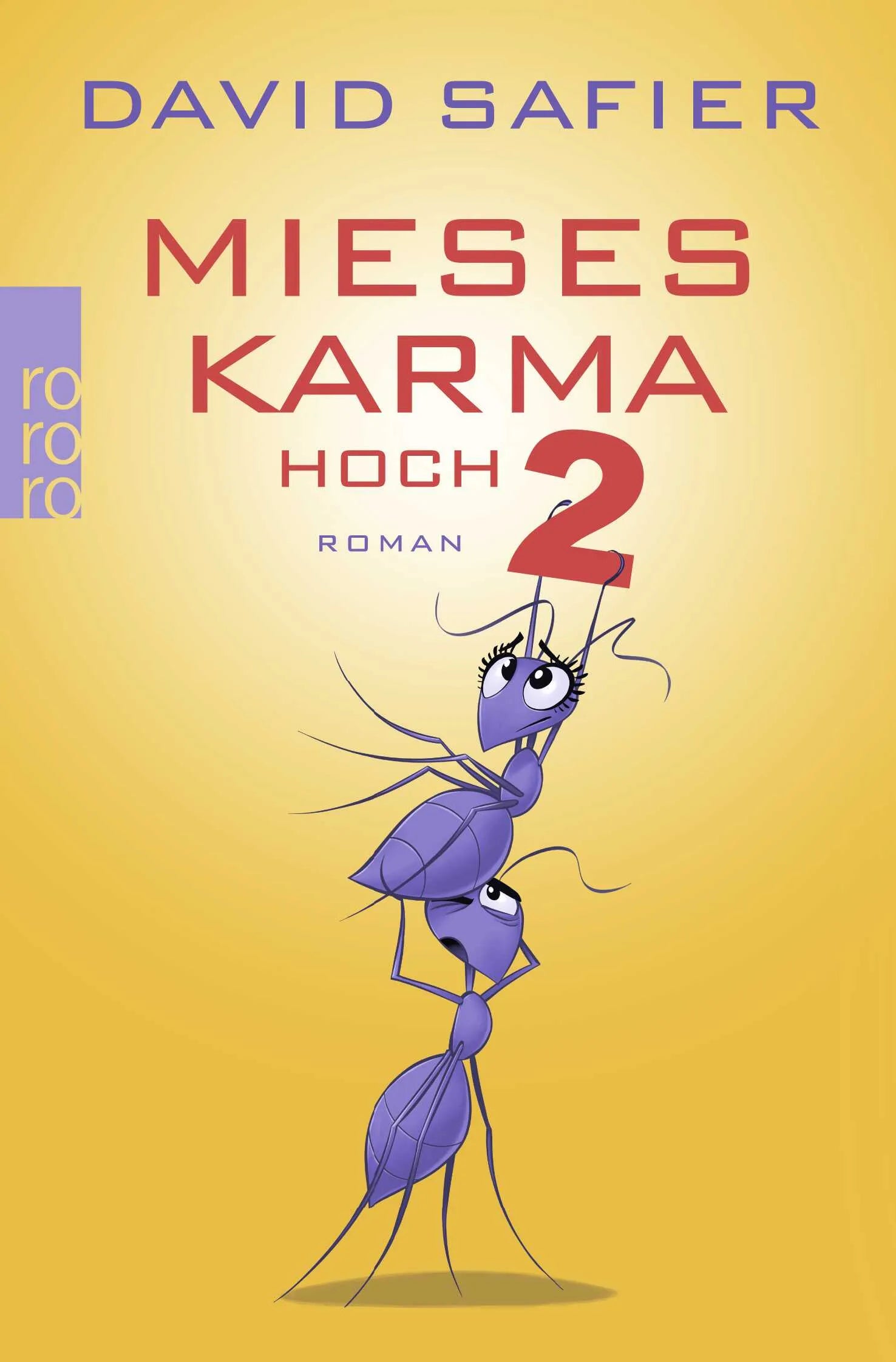Buchcover von 'Mieses Karma hoch 2' - Taschenbuch von David Safier