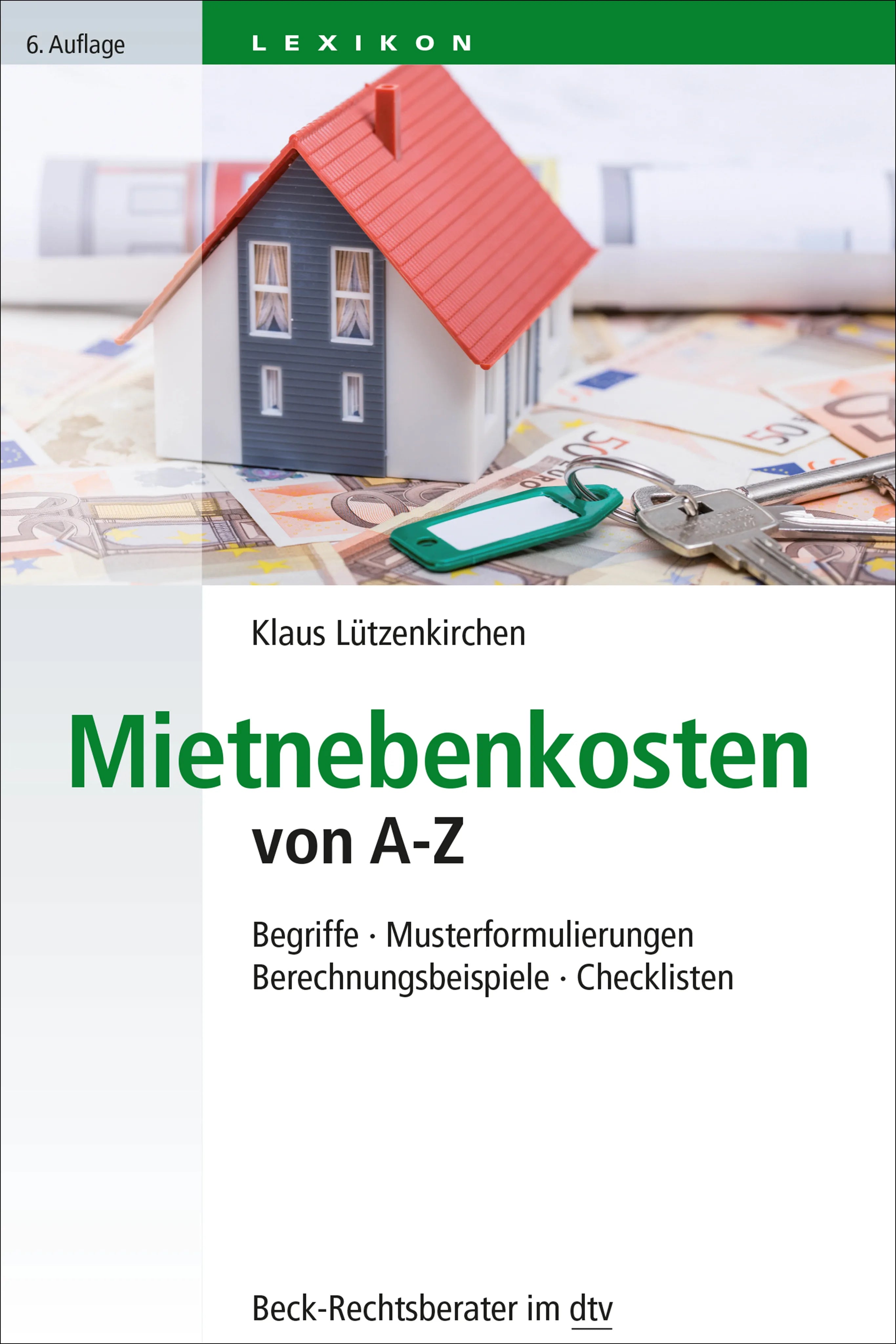 Buchcover von 'Mietnebenkosten von A-Z' - Taschenbuch von Klaus Lützenkirchen