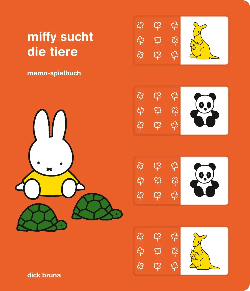 Buchcover von 'Miffy sucht die Tiere' - Gebundene Ausgabe von Dick Bruna