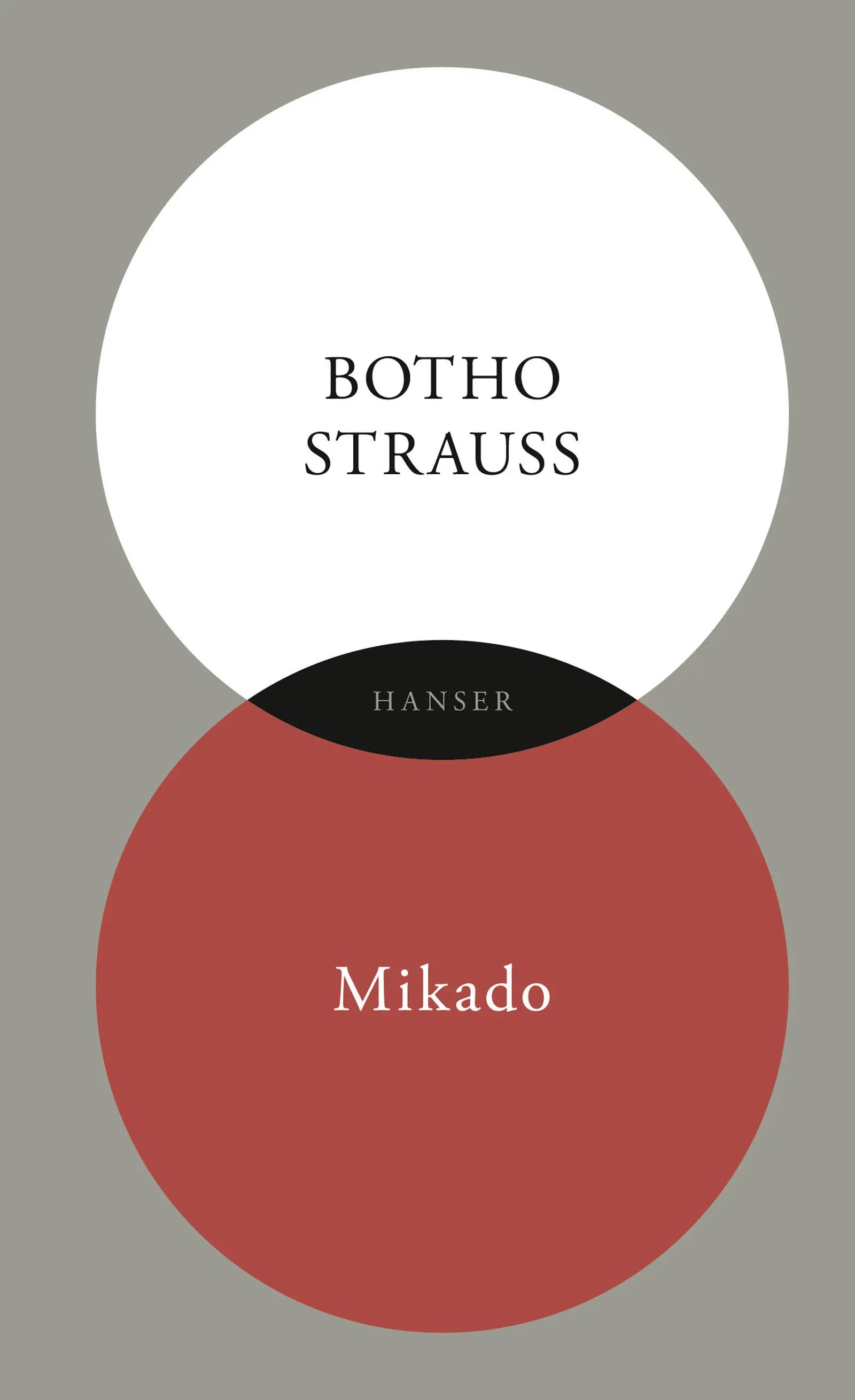 Buchcover von 'Mikado' - Gebundene Ausgabe von Botho Strauß