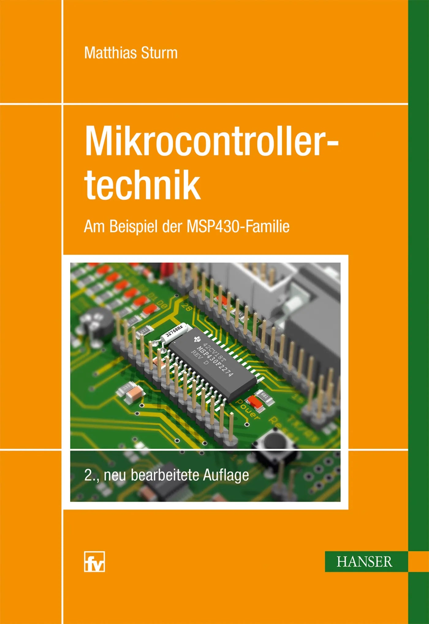 Buchcover von 'Mikrocontrollertechnik' - Gebundene Ausgabe von Matthias Sturm
