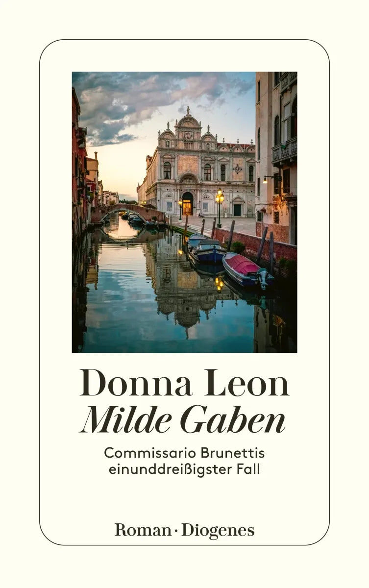 Buchcover von 'Milde Gaben' - Taschenbuch von Donna Leon
