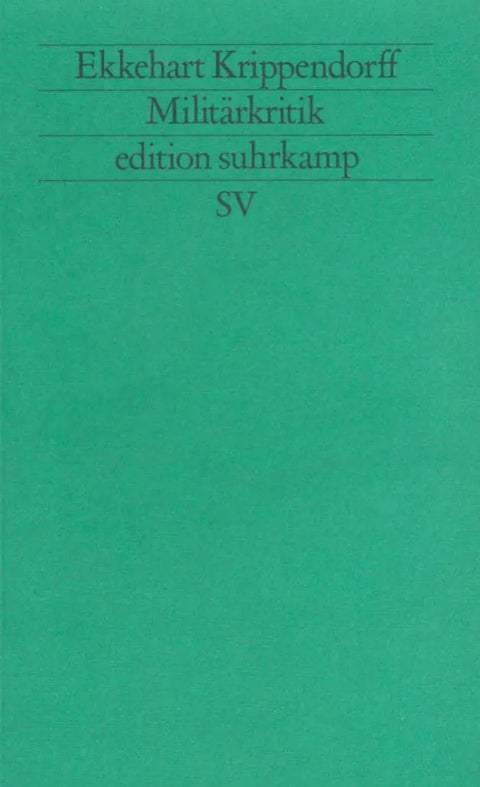 Militärkritik