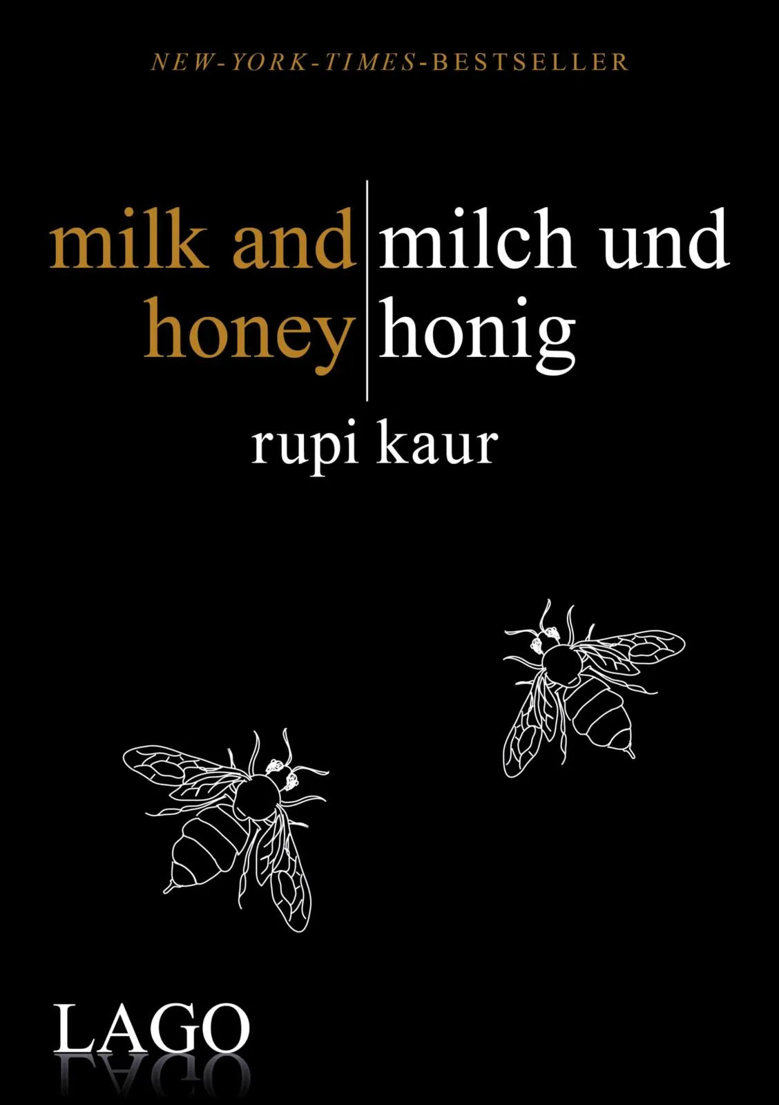 Buchcover von 'milk and honey - milch und honig' - Gebundene Ausgabe von Rupi Kaur