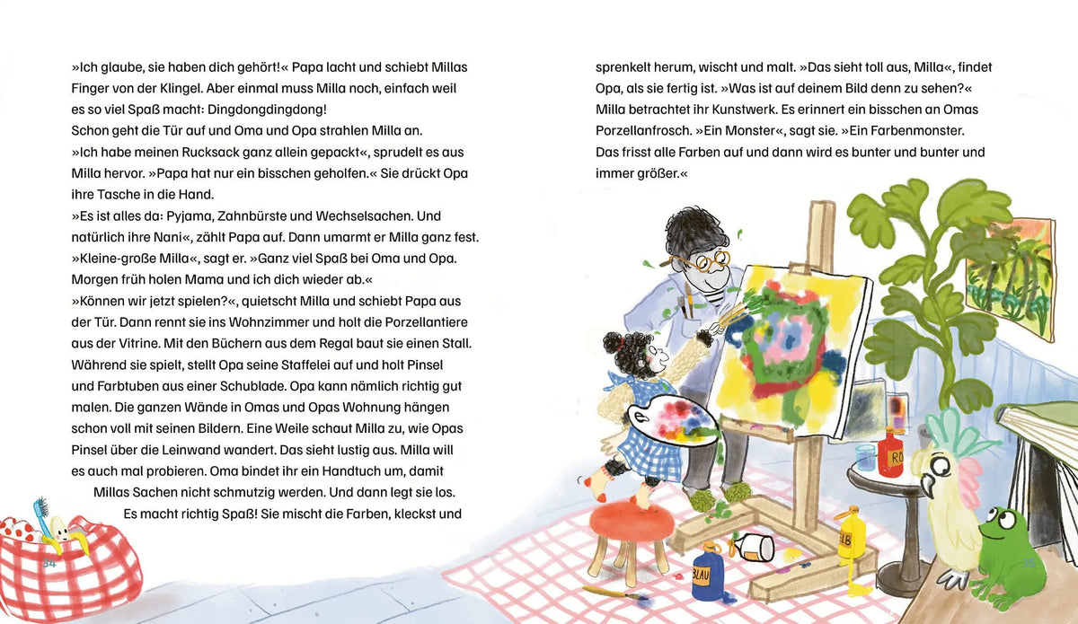 Detailansicht: Milla Gorilla – Kopfüber ins Abenteuer (Hardcover)