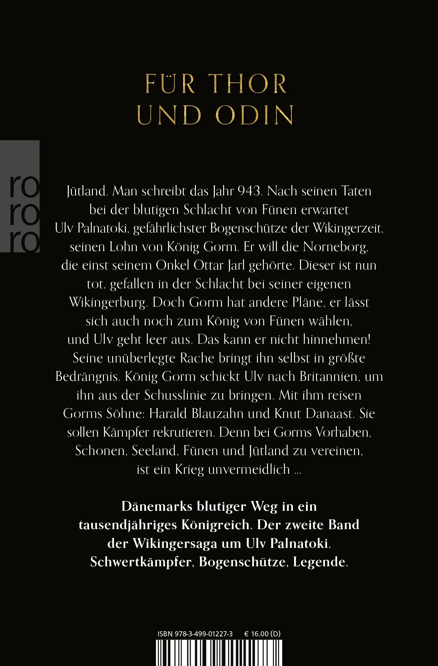 Buchrückseite von 'Millennium Kingdom: Das Blut des Königs' mit Klappentext - Taschenbuch