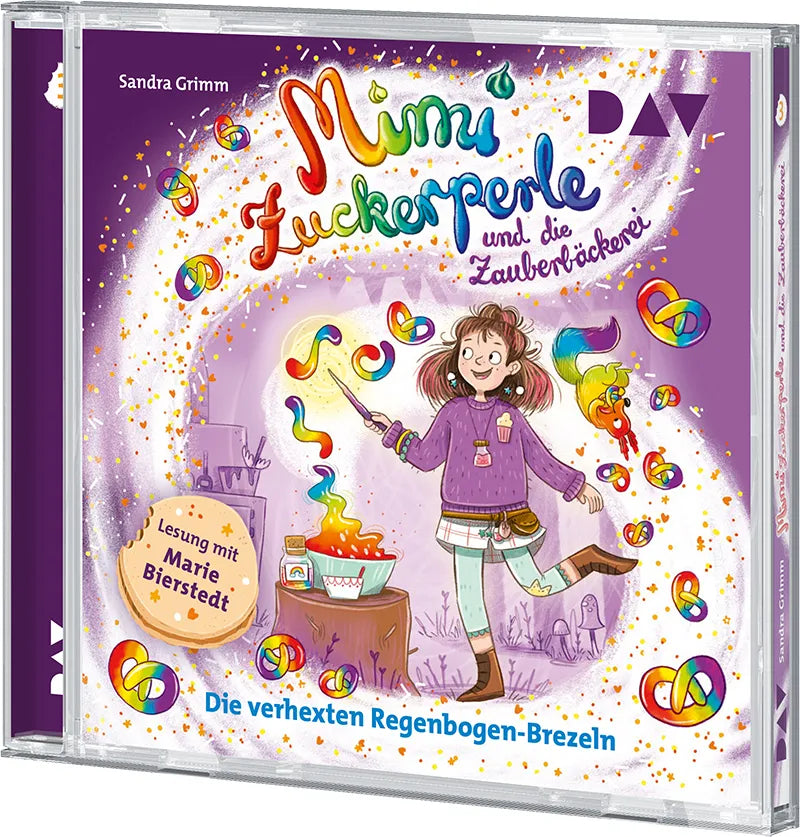 Sandra Grimm - Mimi Zuckerperle und die Zauberbäckerei – Teil 3: Die verhexten Regenbogen-Brezeln