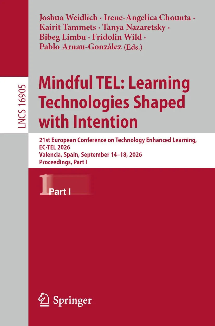 Cover: Mindful TEL: Learning Technologies Shaped with Intention (E-Book) von Joshua Weidlich