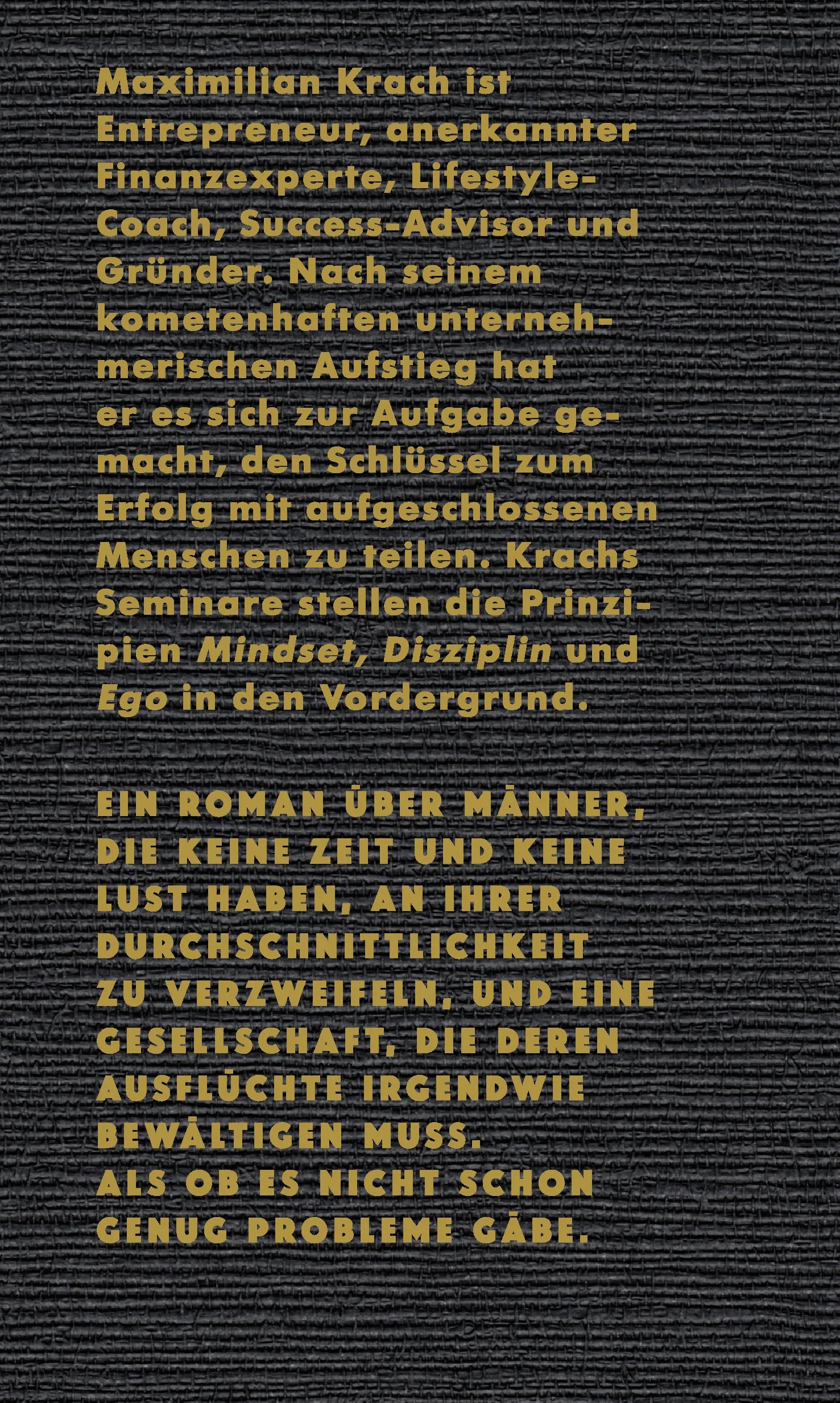 Buchrückseite von 'Mindset' mit Klappentext - Gebundene Ausgabe