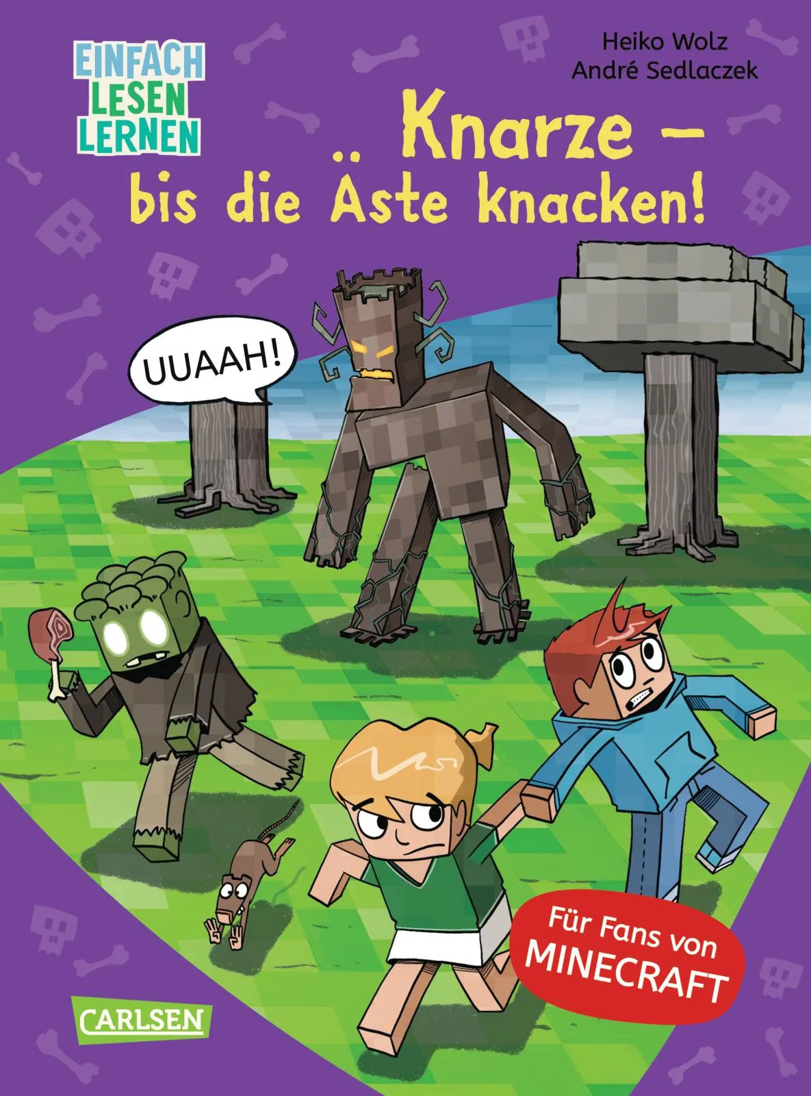 Cover: Minecraft 11: Knarze – bis die Äste knacken! (Hardcover) von Heiko Wolz