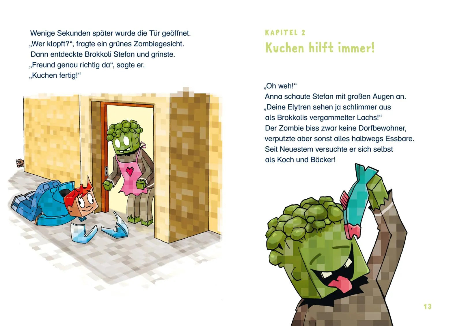 Produktansicht: Minecraft 4: Ungeheuer – bis zum Untergang! (Gebundene Ausgabe)