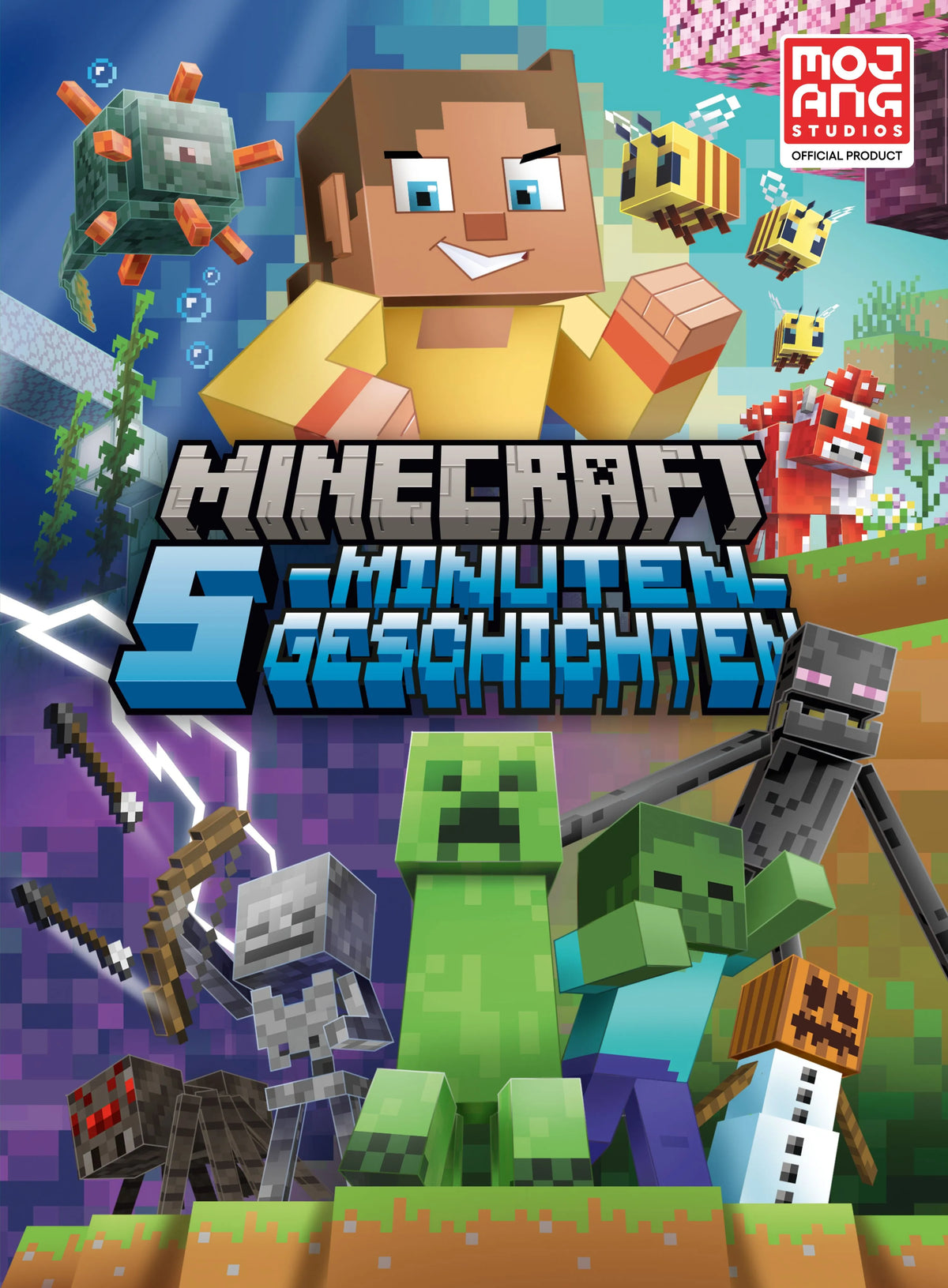 Cover: Minecraft 5-Minuten-Geschichten (Hardcover) von Christy Webster