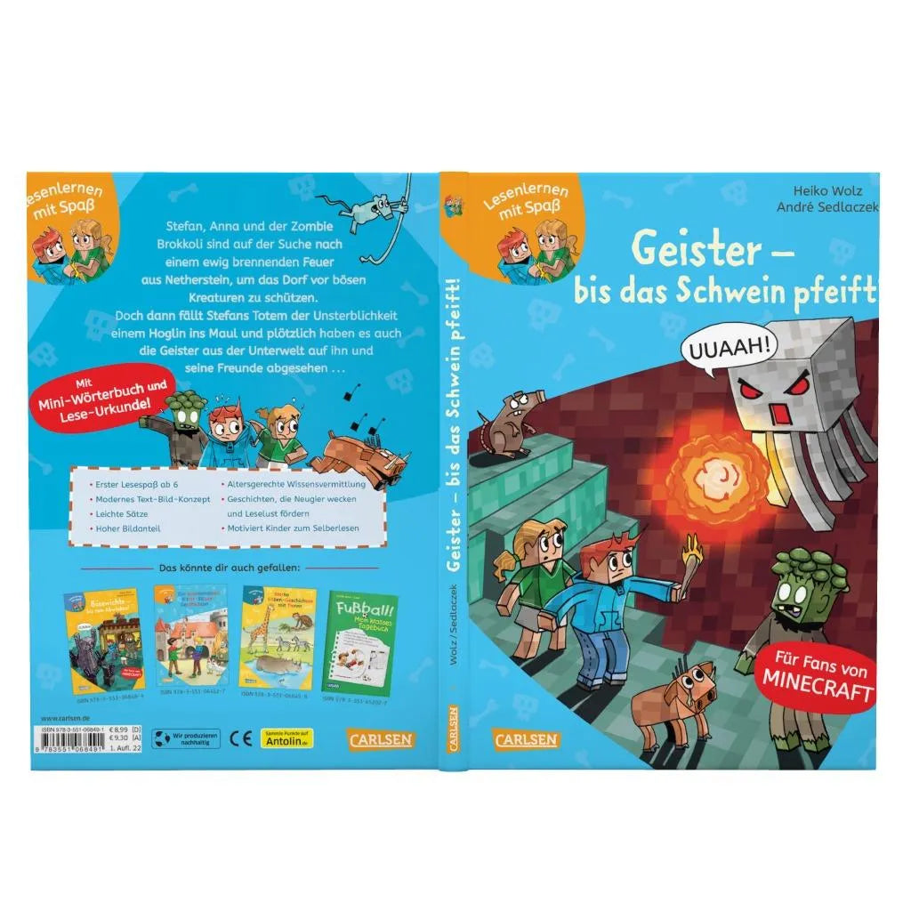 Abbildung von 'Minecraft 6: Geister – bis das Schwein pfeift!'