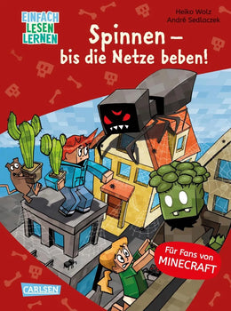 Cover: Minecraft 8: Spinnen - bis die Netze beben! (E-Book) von Heiko Wolz