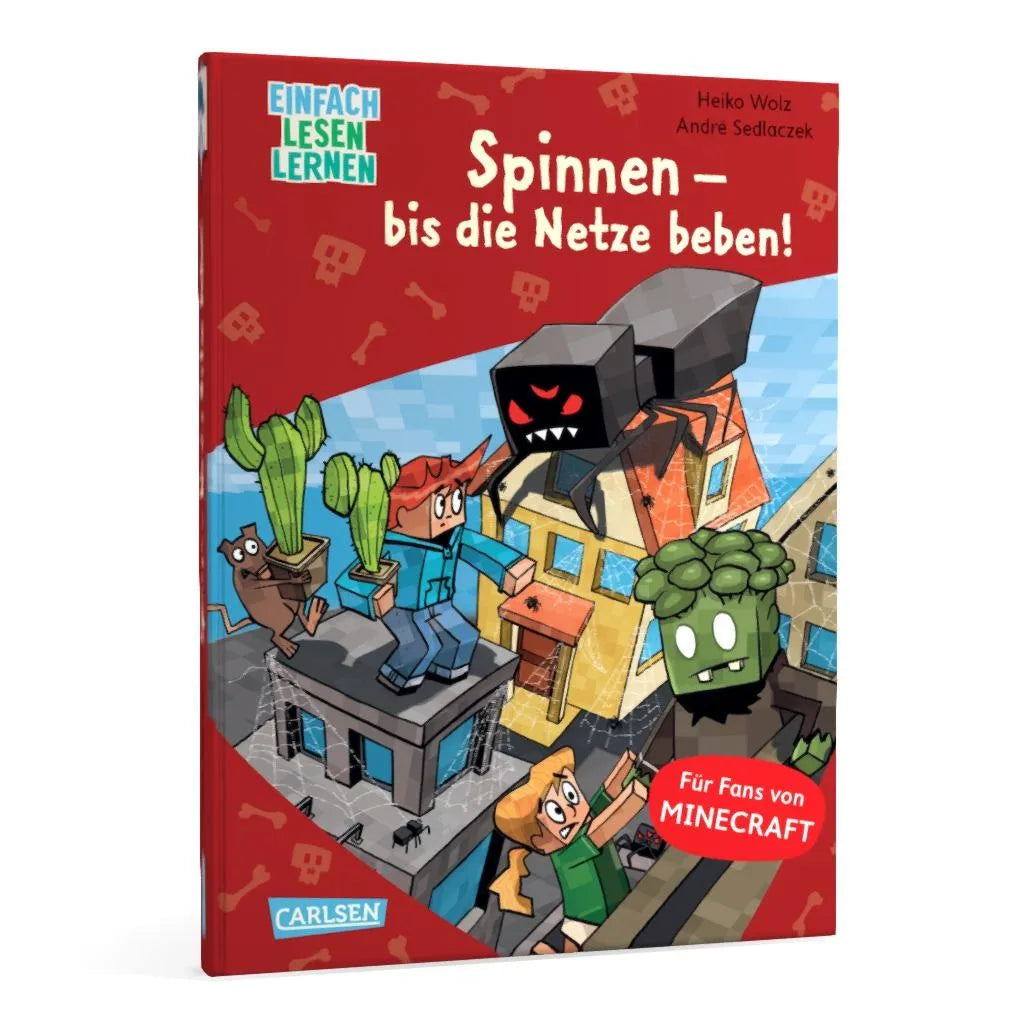 Heiko Wolz - Minecraft 8: Spinnen – bis die Netze beben!